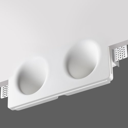 Светильник точечный Cail 371014 Novotech белый на 2 лампы, основание белое в стиле минимализм прямоугольный для затирки фото 4 Светильник точечный Cail 371014 Novotech белый на 2 лампы, основание белое в стиле минимализм прямоугольный для затирки фото 4