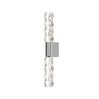 Бра LED Selemo MOD328WL-L5CH3K Maytoni прозрачный на 1 лампу, основание хром в стиле хай-тек современный 