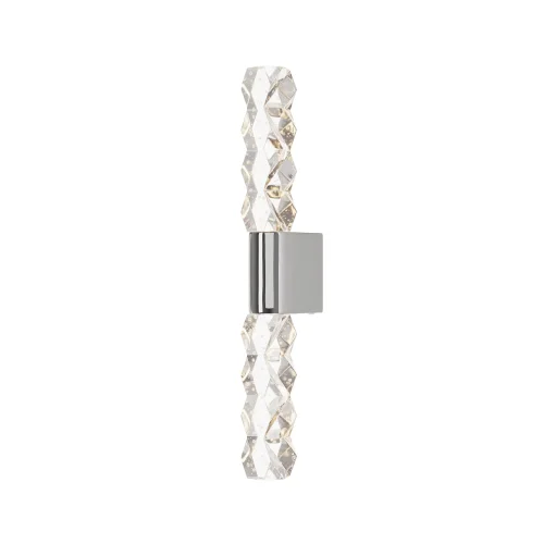 Бра LED Selemo MOD328WL-L5CH3K Maytoni прозрачный на 1 лампу, основание хром в стиле современный хай-тек 