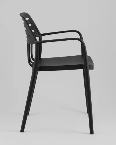Стул Siena, пластик черный УТ000039938 Stool Group, чёрный/пластик, ножки/пластик/чёрный, размеры - *800**** фото 3