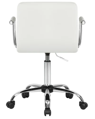 Офисное кресло набор 2 шт. SET-2 9400-LM TERRY, цвет белый Dobrin, /экокожа, ножки/металл/хром, размеры - 810*950***580*580 фото 6 Офисное кресло набор 2 шт. SET-2 9400-LM TERRY, цвет белый Dobrin, /экокожа, ножки/металл/хром, размеры - 810*950***580*580 фото 6