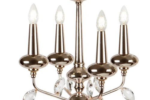 Бра Dames 1020-4GD iLamp без плафона на 4 лампы, основание золотое в стиле американский современный фото 3