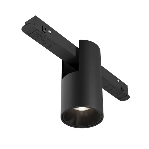 Трековый светильник LED Magnetic track system Exility TR122-2-7W4K-B Maytoni чёрный для шинопроводов серии Magnetic track system Exility чёрный