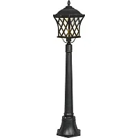 Парковый светильник Tay 5294-NW Nowodvorski уличный IP23 чёрный 1 лампа, плафон белый в стиле классический E27
