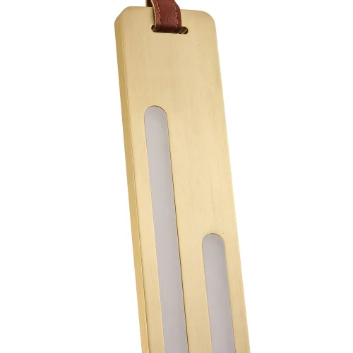 Светильник подвесной LED Odit 4219-1P Favourite латунь 1 лампа, основание латунь в стиле современный  фото 7