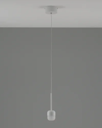 Светильник подвесной LED Drop V10861-PL Moderli белый 1 лампа, основание белое в стиле современный  фото 2