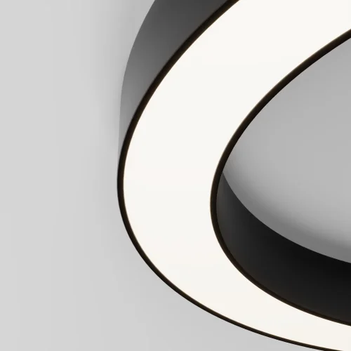 Светильник потолочный LED Lua C093CL-45W4K-B Maytoni белый на 1 лампу, основание чёрное в стиле современный хай-тек фото 2