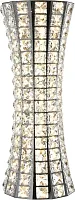 Бра LED Karnelli 4024/09/01W Stilfort прозрачный на 1 лампу, основание хром в стиле современный с пультом