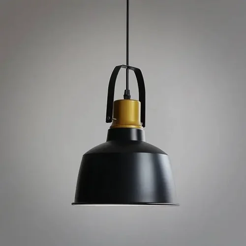 Светильник подвесной Felex V1440-1P Moderli чёрный 1 лампа, основание чёрное в стиле современный лофт  фото 5