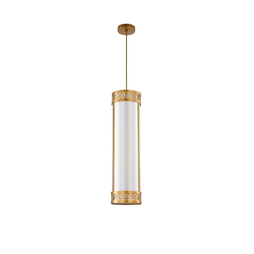 Светильник подвесной Exortivus 4011-3P Favourite белый 3 лампы, основание золотое в стиле классический  фото 2