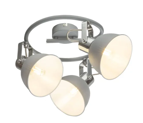 Спот с 3 лампами Gerda 54640-3 Globo хром серый E14 в стиле современный 