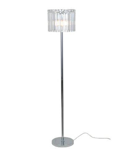 Торшер Levi V10758-4F Moderli  прозрачный 4 лампы, основание хром в стиле классический современный
 фото 2