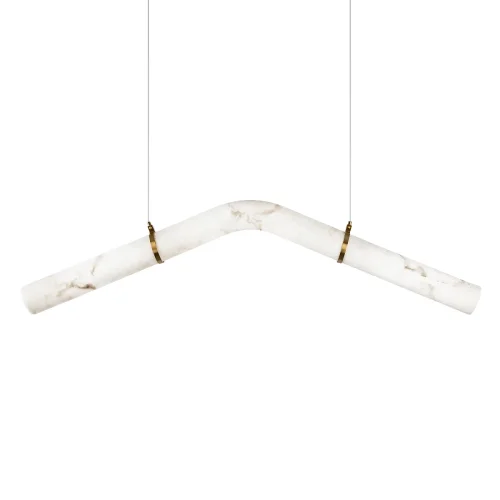Светильник подвесной ЛЕД Либерти / Liberty acrylic 10551C LOFT IT бежевый на 1 лампу, основание бронзовое в стиле современный фото 3