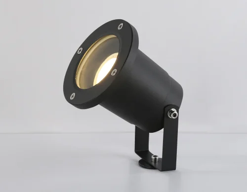 Прожектор ST6338 Ambrella light уличный IP65 чёрный 1 лампа, плафон чёрный в стиле хай-тек современный GU10 фото 4