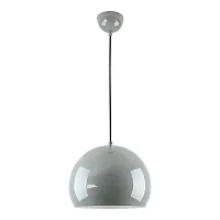 Светильник подвесной Gloss LSP-8920 Lussole серый 1 лампа, основание серое в стиле современный 