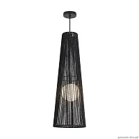 Светильник подвесной Cottage FR5405PL-01B2 Freya чёрный 1 лампа, основание чёрное в стиле современный кантри арт-деко 