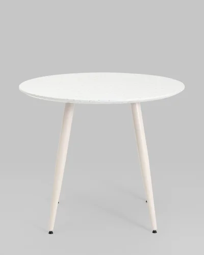 Стол обеденный Nymphaea, D90, терраццо УТ000039029 Stool Group столешница белая из мдф