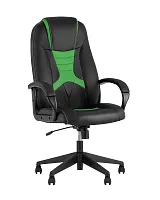 Кресло игровое TopChairs ST-CYBER 8 черный/салатовый эко.кожа крестовина пластик УТ000035043 Stool Group, зелёный/экокожа, ножки/металл/чёрный, размеры - ****655*770