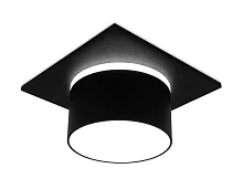 Светильник точечный TN326 Ambrella light чёрный 1 лампа, основание чёрное в стиле современный хай-тек 