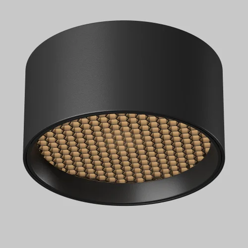 Светильник накладной LED Glare C122CL-L7-3K-B Maytoni чёрный на 1 лампу, основание чёрное в стиле современный хай-тек фото 2