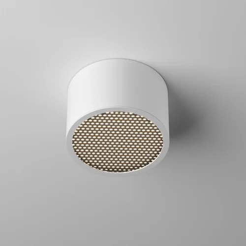 Светильник накладной Glare C122CL-GX53-W Maytoni белый на 1 лампу, основание белое в стиле современный фото 2