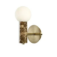 Бра Fest 2750-1W Favourite белый 1 лампа, основание античное бронза в стиле современный 