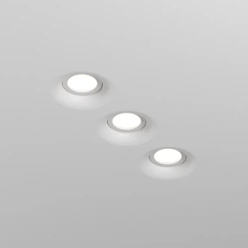 Светильник точечный Intro 2.0 DL135-GU10-W Maytoni белый на 1 лампу, основание белое в стиле современный круглый фото 8