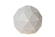 Настольная лампа OTONA 21509/25/31 Lucide белая 1 лампа, основание белое металл в стиле современный 