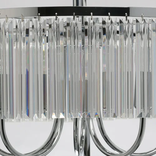 Люстра подвесная Гослар 498015805 MW-Light прозрачная на 5 ламп, основание бронзовое в стиле классический  фото 4