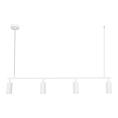 Светильник подвесной Kendo SL1213.503.04 ST-Luce белый 4 лампы, основание белое в стиле минимализм 