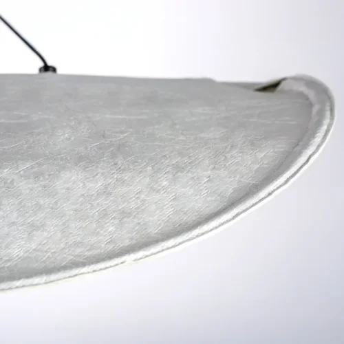 Светильник подвесной LED Genova 610066 Lightstar белый на 1 лампу, основание чёрное в стиле минимализм современный фото 3