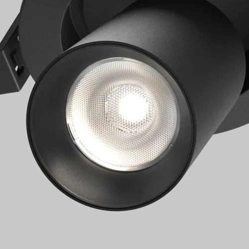 Светильник точечный LED Focus LED C071CL-7W4K-B Maytoni чёрный на 1 лампу, основание чёрное в стиле современный хай-тек трубочки круглый фото 4
