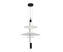 Светильник подвесной LED Гида 08403-36+50+21,19(01) Kink Light белый 3 лампы, основание чёрное в стиле хай-тек современный 