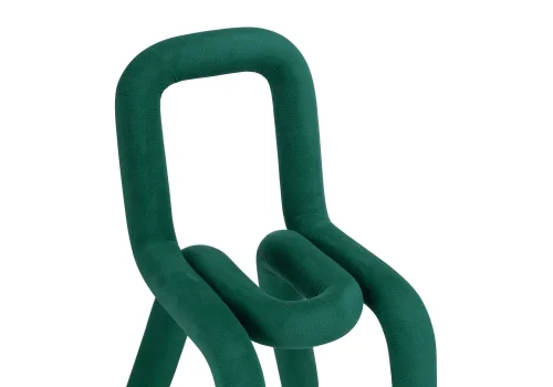 Стул на металлокаркасе Garden dark green 15805 Woodville, зелёный/ткань, ножки/ткань/зелёный, размеры - ****350*480 фото 6