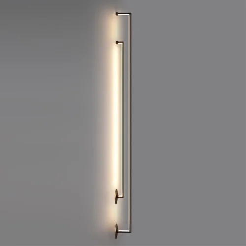 Бра LED Teo 7022/14WL Odeon Light чёрный на 1 лампу, основание чёрное в стиле минимализм отражённый свет фото 4