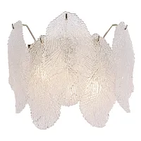 Бра Lightsome SL6135.201.02 ST-Luce янтарный прозрачный на 2 лампы, основание золотое в стиле современный 