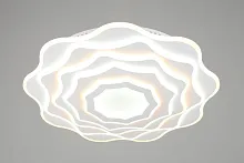 Люстра потолочная LED Mottola OML-09607-265 Omnilux белая на 1 лампа, основание белое в стиле хай-тек кольца