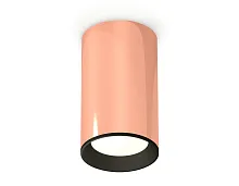 Светильник накладной Techno spot XS6326002 Ambrella light золотой розовый 1 лампа, основание золотое розовое в стиле современный круглый