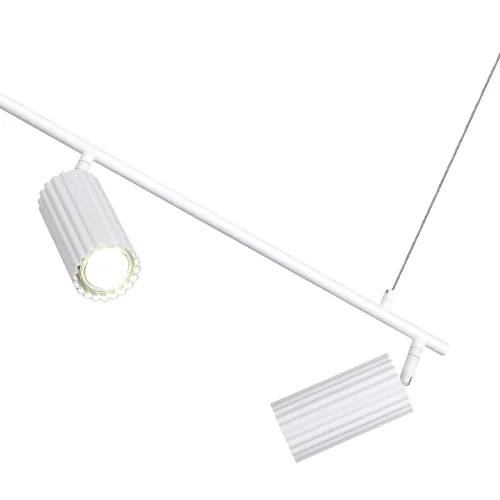 Светильник подвесной Kendo SL1213.503.04 ST-Luce белый 4 лампы, основание белое в стиле минимализм  фото 4