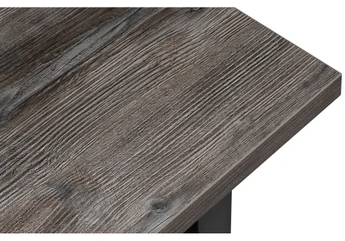 Стол деревянный Эльпатия 110 дуб рошелье / черный матовый 420991 Woodville столешница дуб рошелье из лдсп фото 5