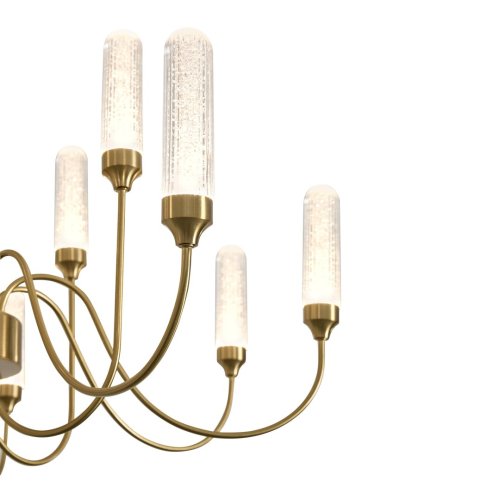 Люстра потолочная LED Alias FR2050CL-L36BS Freya прозрачная на 1 лампу, основание латунь в стиле классический американский фото 5 Люстра потолочная LED Alias FR2050CL-L36BS Freya прозрачная на 1 лампу, основание латунь в стиле классический американский фото 5