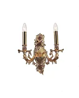 Бра FIRENZE W1780.2 antique gold Lucia Tucci без плафона 2 лампы, основание золотое в стиле классика 