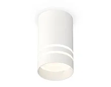 Светильник накладной Techno spot XS7421022 Ambrella light белый 1 лампа, основание белое в стиле хай-тек модерн круглый