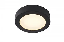 Светильник потолочный LED Brice-Led 28116/18/30 Lucide белый 1 лампа, основание чёрное в стиле современный 