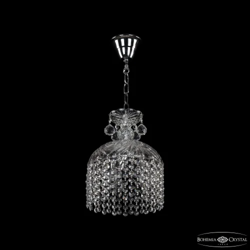 Светильник подвесной 14781/22 Ni R Bohemia Ivele Crystal прозрачный 3 лампы, основание никель в стиле классический r