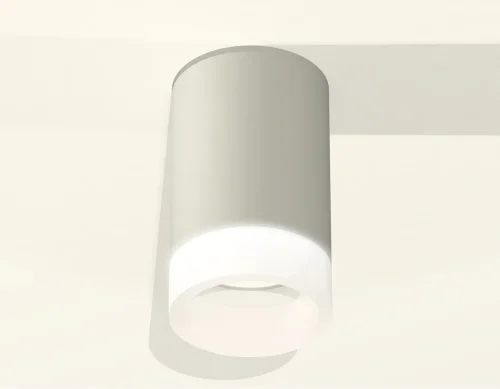 Светильник накладной Techno spot XS6314041 Ambrella light серый 1 лампа, основание серое в стиле современный круглый фото 3