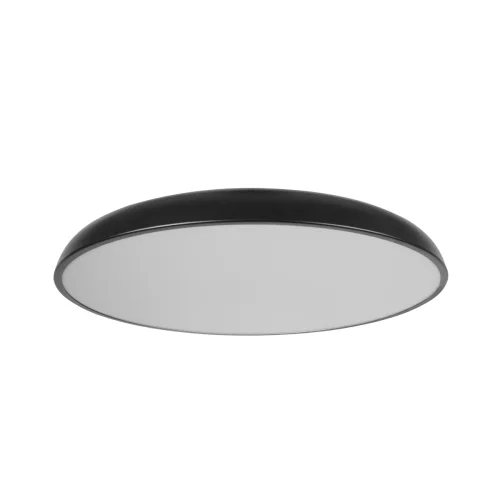 Светильник потолочный LED Dime 10371 Black LOFT IT белый на 1 лампу, основание чёрное в стиле современный круглый фото 3