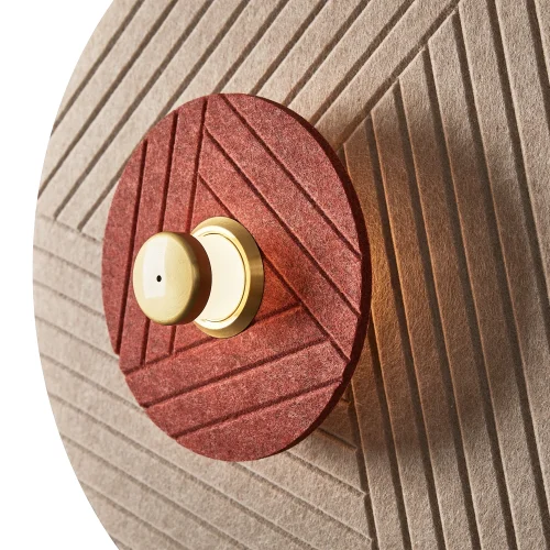 Бра LED Acoustic FR5494WL-L4TR Freya бежевый на 1 лампу, основание чёрное в стиле хай-тек современный отражённый свет фото 3