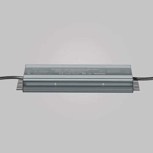Блок питания 48V 250Вт IP67 Power Supply Magnetic PSL008-250W-48V-IP67 Maytoni серебряный в стиле современный для светильников серии Power Supply Magnetic магнитный s35 gravity магнитная radity радиусная магнитная exility тонкая магнитная фото 5