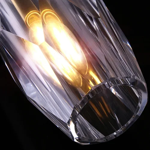 Светильник подвесной BLANCA 219232-23 ImperiumLoft прозрачный 1 лампа, основание латунь в стиле современный  фото 3
